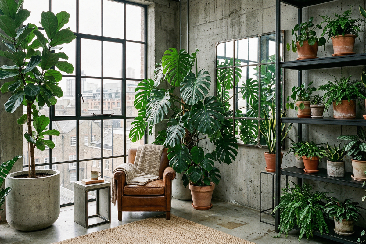 Botanical Brutalism: Bringing the Wild Indoors