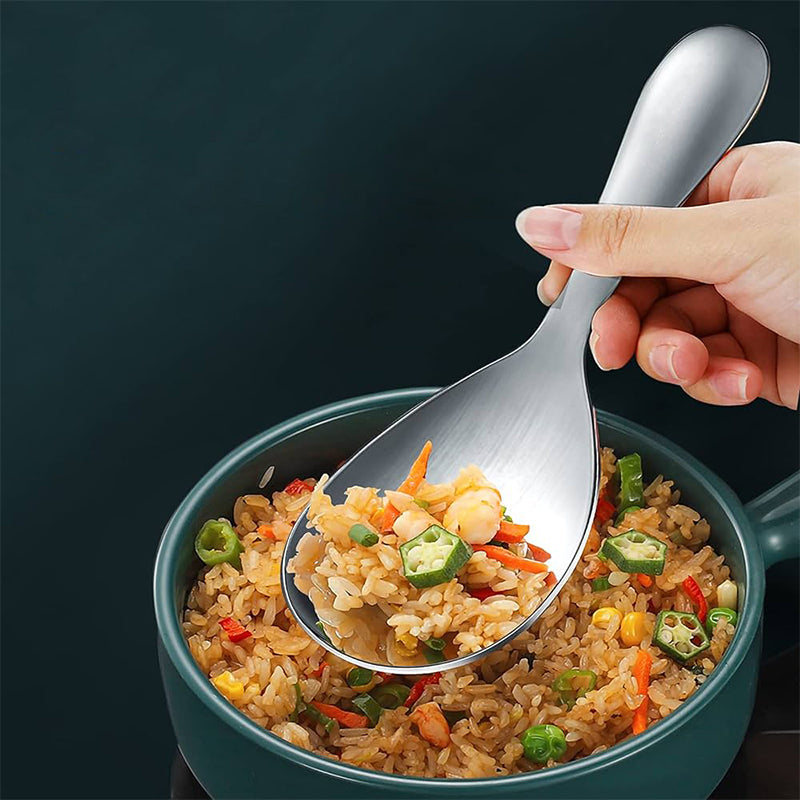 SacredHut | Thickened Stainless Steel Non-Stick Rice Spoon
