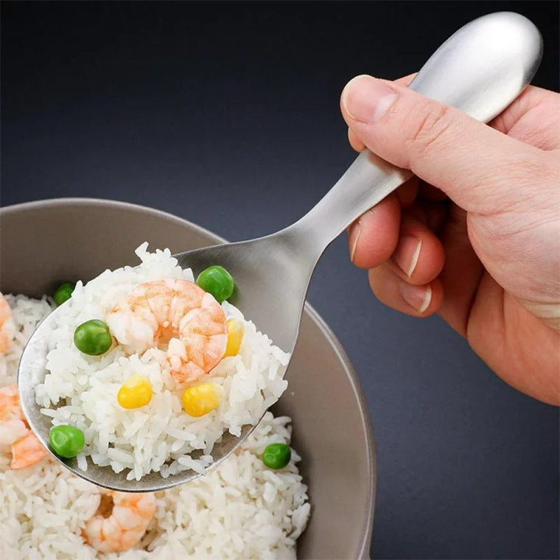 SacredHut | Thickened Stainless Steel Non-Stick Rice Spoon
