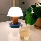 Rechargeable Mushroom Table Lamp, USB-C Dimmable LED Light - product view 6
