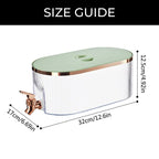 SacredHut | Melody Beverage Dispenser Container Jug 5.3 Liters