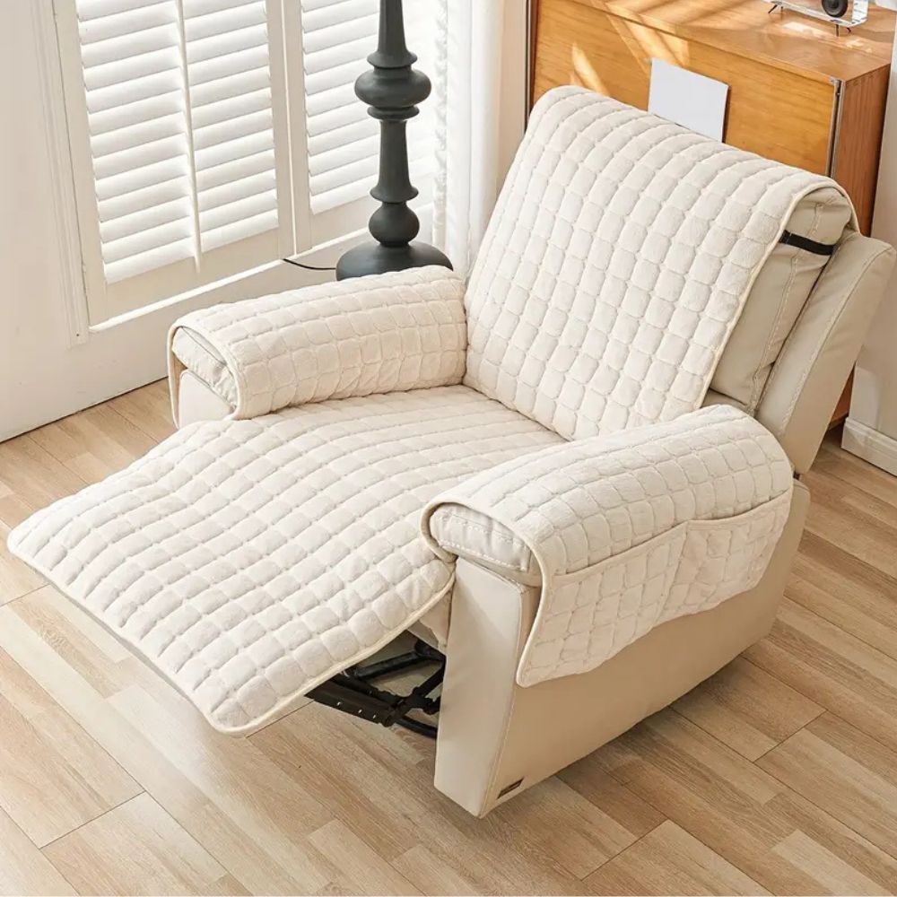 Quilted Recliner Cover — product view 9