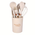 SacredHut | Cooking - Kitchen joy with the elegant silicone kitchen utensil set