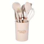 SacredHut | Cooking - Kitchen joy with the elegant silicone kitchen utensil set