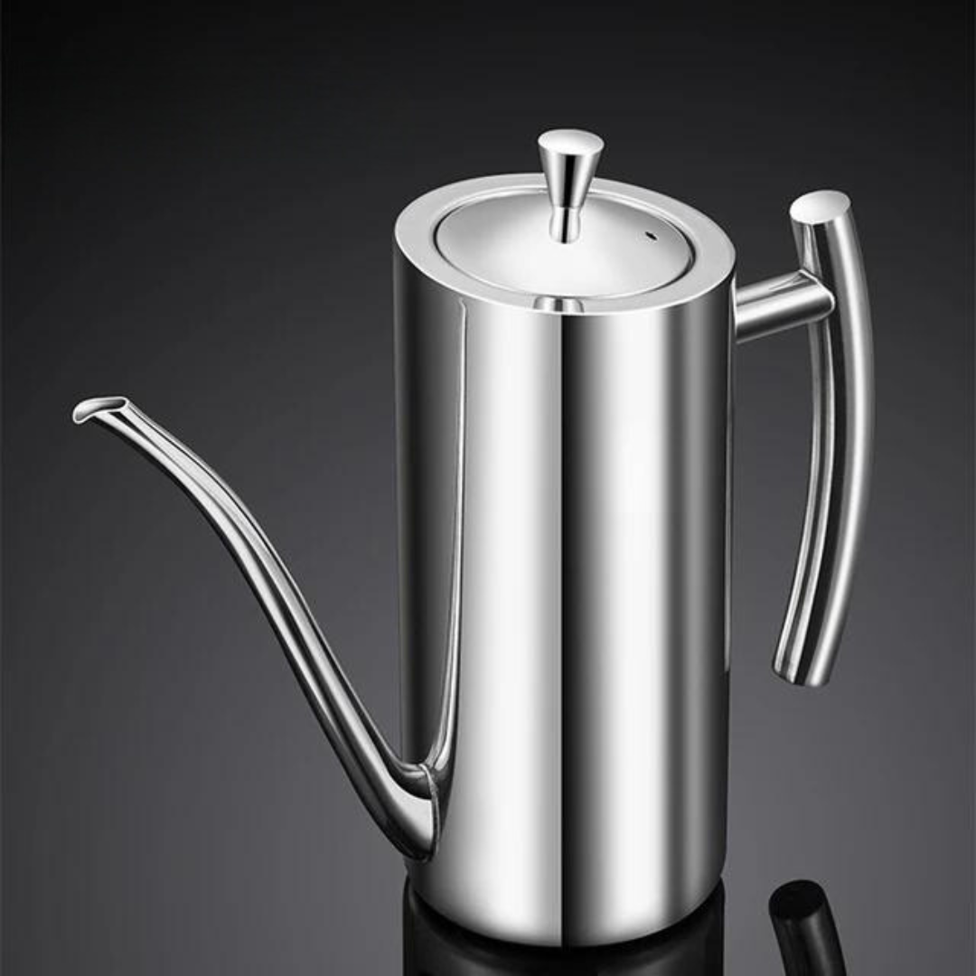 SacredHut | Stainless Steel Oil Container