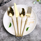 SacredHut | Classic Stainless Steel Set with Elegant Handles