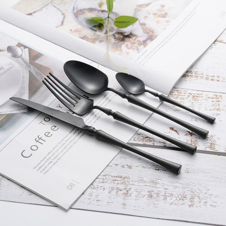 SacredHut | Classic Stainless Steel Set with Elegant Handles
