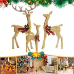 Lighted Christmas Reindeer Family, 3-Piece Outdoor LED Set - product view 13