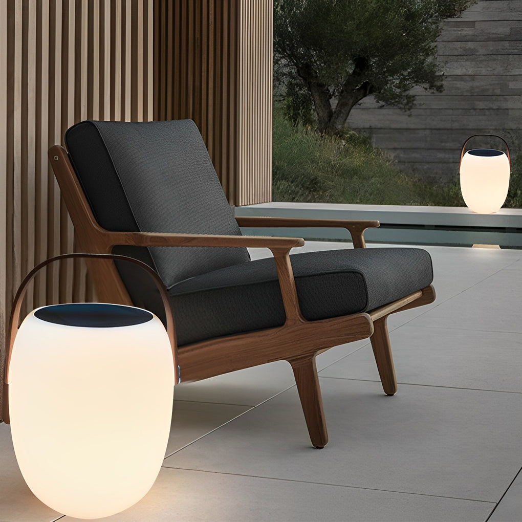 Portable Solar LED Lantern, Warm White Outdoor Light, IP65 — product view 2
