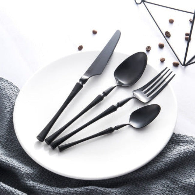 SacredHut | Classic Stainless Steel Set with Elegant Handles