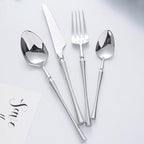 SacredHut | Classic Stainless Steel Set with Elegant Handles