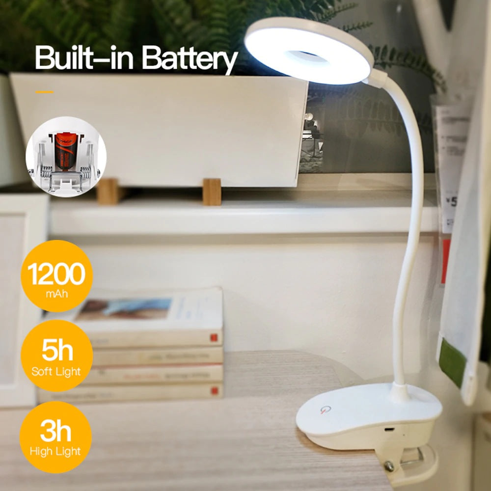 SacredHut | Wireless Bedside Clip-On Lamp