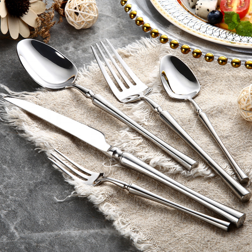 SacredHut | Classic Stainless Steel Set with Elegant Handles