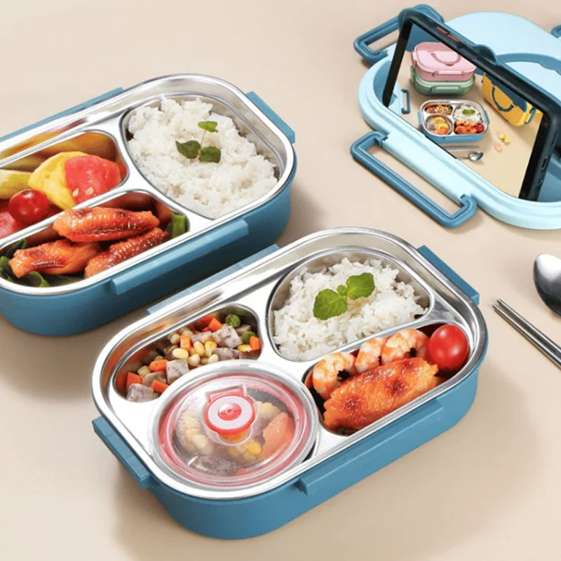 SacredHut | Bento lunch box made of stainless steel