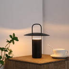 Cordless Metal Table Lamp, USB Rechargeable 3-Color LED Light - product view 8