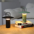 Cordless Metal Table Lamp, USB Rechargeable 3-Color LED Light - product view 6