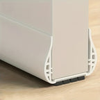 Adjustable Door Draft Stopper — White