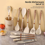 SacredHut | Cooking - Kitchen joy with the elegant silicone kitchen utensil set