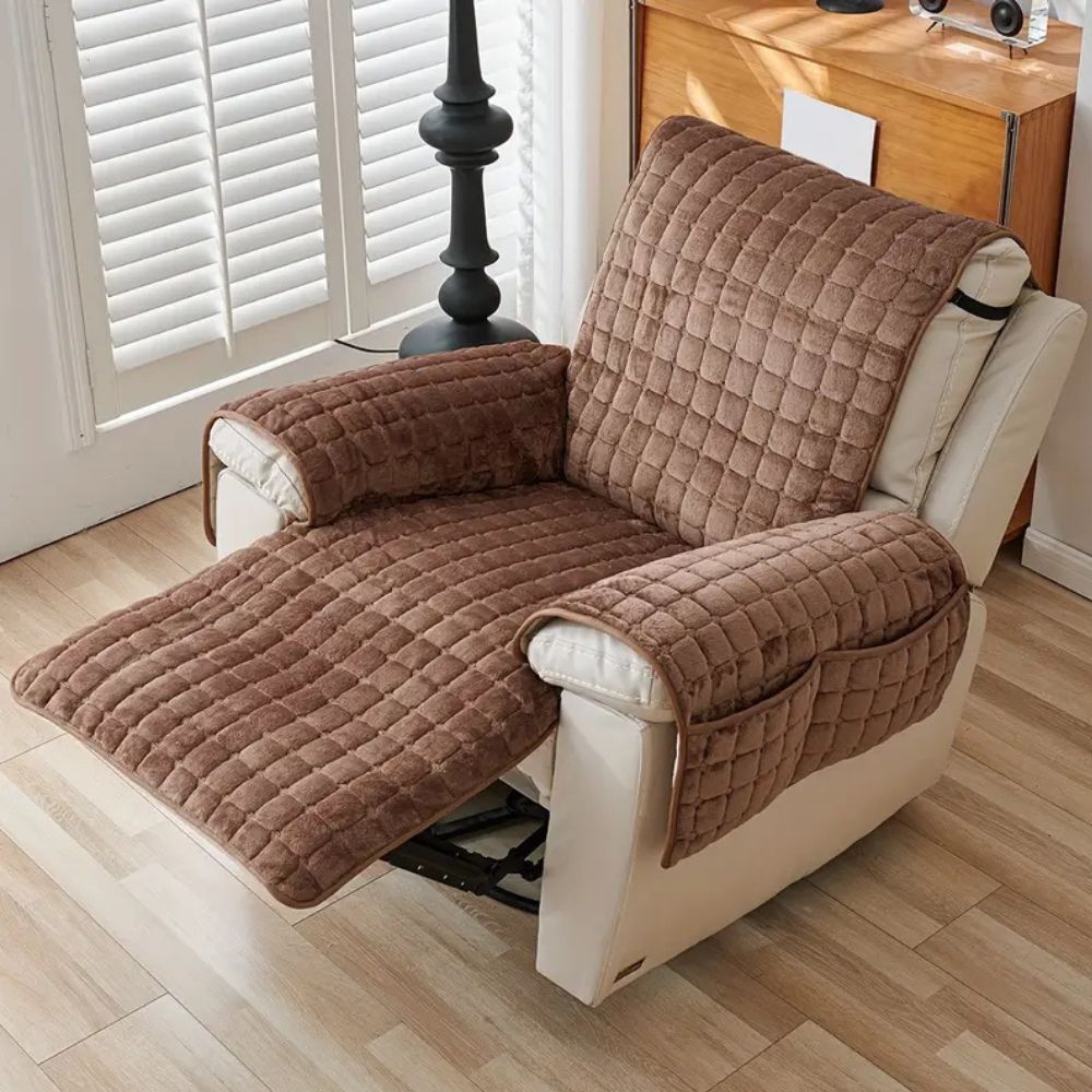 Quilted Recliner Cover — product view 10