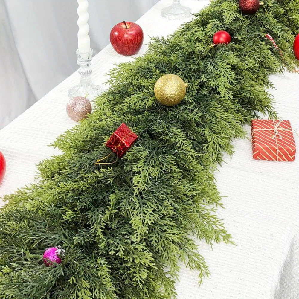 Artificial Christmas Greenery Garland, 180 cm / 6 ft, 2 Pack - product view 5