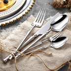 SacredHut | Classic Stainless Steel Set with Elegant Handles