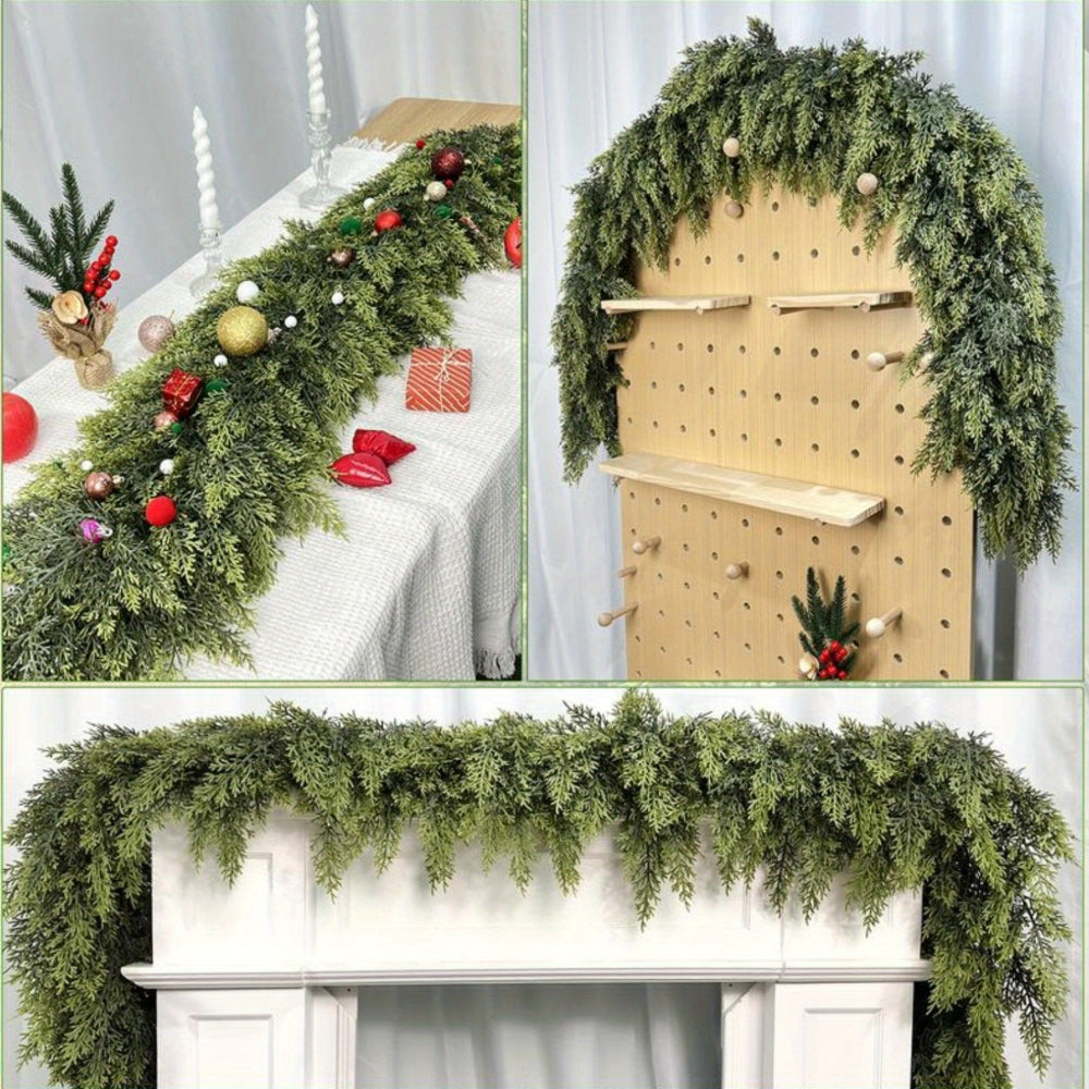 Artificial Christmas Greenery Garland, 180 cm / 6 ft, 2 Pack - product view 7