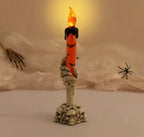 Skeleton Hand LED Candle Lamp, Battery Halloween Skull Decor - product view 4