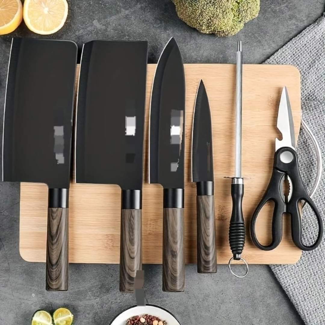 SacredHut | 7-piece Chef Knife Set