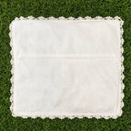Floral Crochet Throw Pillow Cover, Multicolor Boho Cushion Cover — product view 8