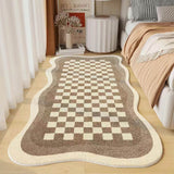 Checkered Nightstand Rug