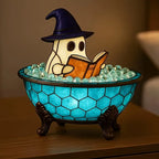 Halloween Ghost LED Lamp, USB Resin Night Light - product view 2