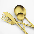 SacredHut | High-Quality Stainless Steel Cutlery Set for 6 People - Elegant Cutlery Collection