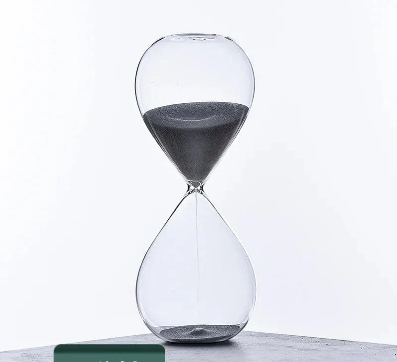 SacredHut | Glass Sand Timer | Stylish Decoration with 5/10/30/60 Minutes Indication