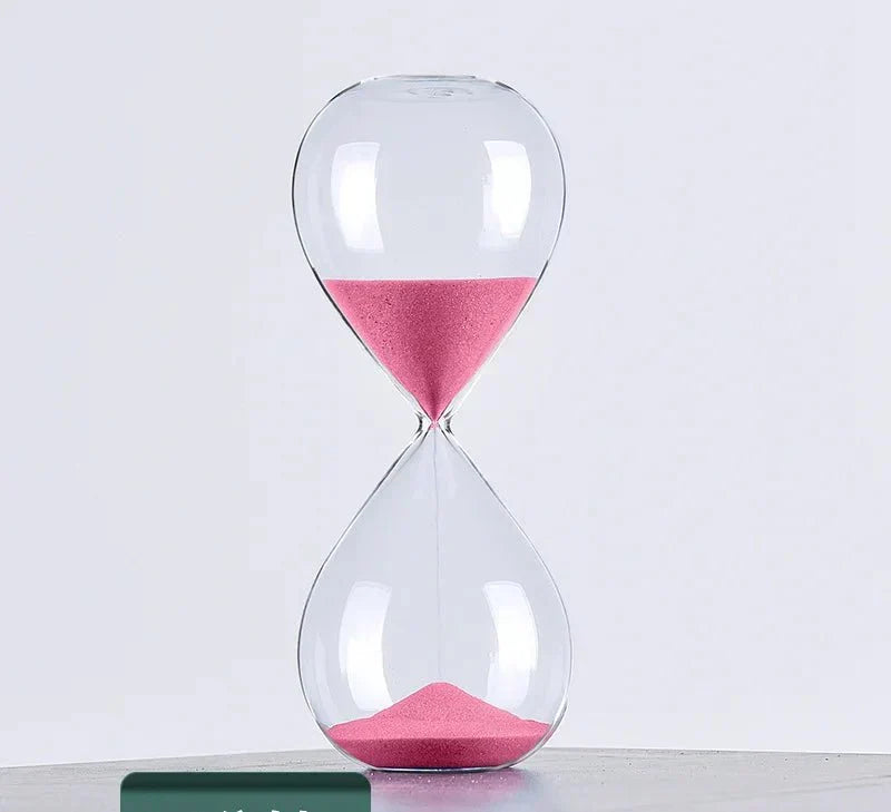 SacredHut | Glass Sand Timer | Stylish Decoration with 5/10/30/60 Minutes Indication