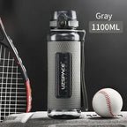 SacredHut | UZSPACE Sport Water Bottles, BPA-free, portable, impact-resistant, leak-proof, large capacity, fitness water kettle, Tritan plastic drinking bottle