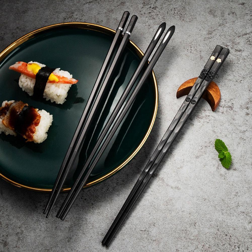 SacredHut | DineLux – Luxurious Chopstick Set with Refined Designs (5 Pairs)