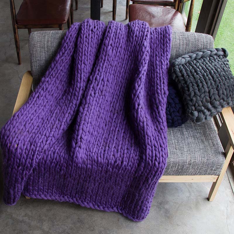 SacredHut | Heavy Knit Blanket