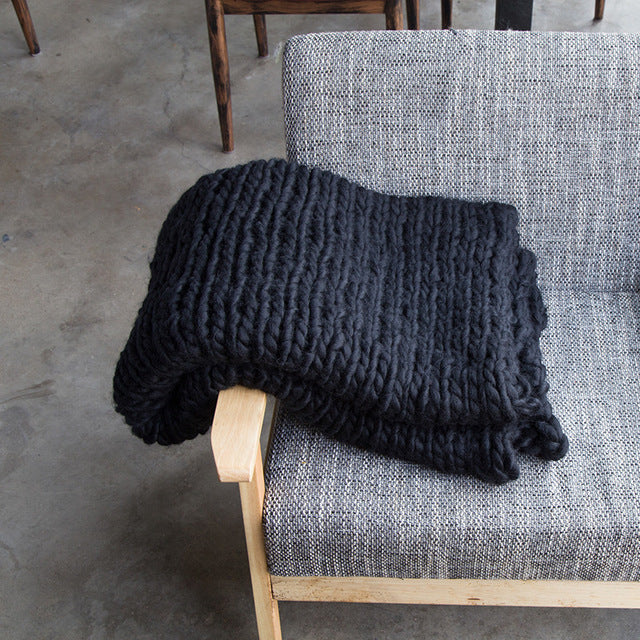 SacredHut | Heavy Knit Blanket