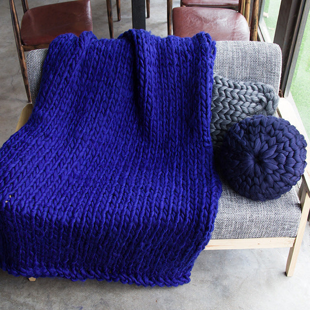 SacredHut | Heavy Knit Blanket