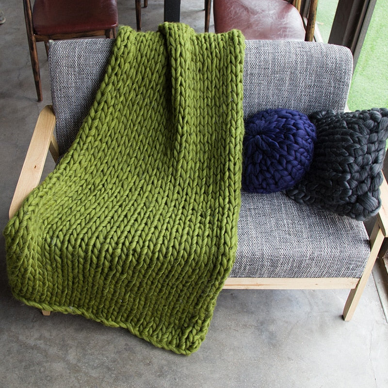 SacredHut | Heavy Knit Blanket