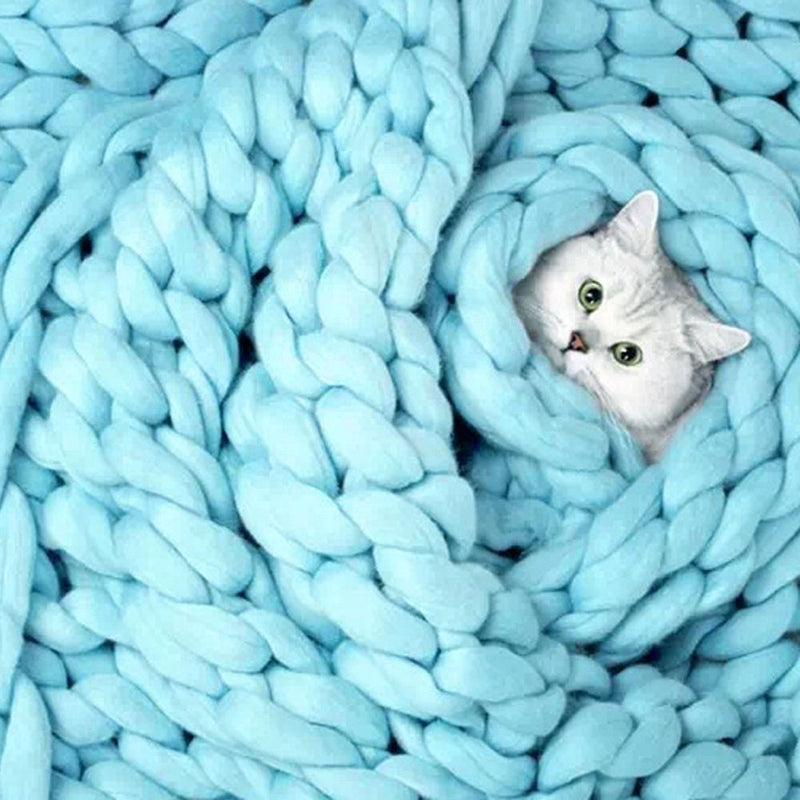 SacredHut | Heavy Knit Blanket