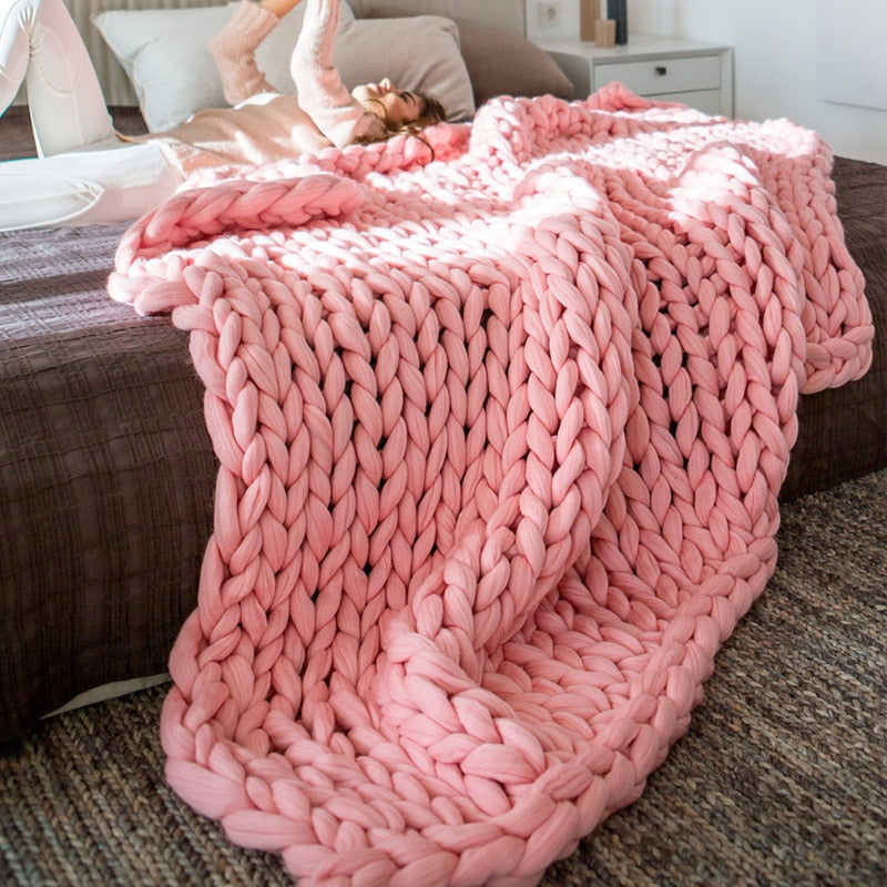 SacredHut | Heavy Knit Blanket
