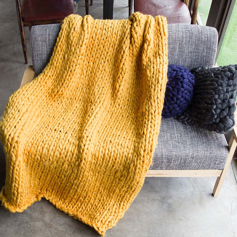 SacredHut | Heavy Knit Blanket