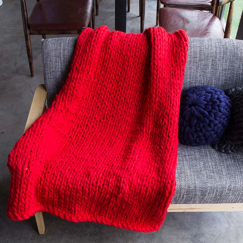 SacredHut | Heavy Knit Blanket