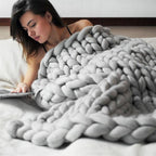 SacredHut | Heavy Knit Blanket
