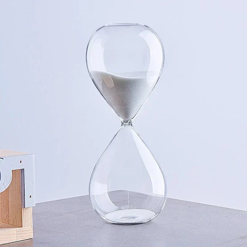 SacredHut | Glass Sand Timer | Stylish Decoration with 5/10/30/60 Minutes Indication