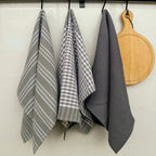 Microfiber Kitchen Towels, Set of 3 Absorbent Dish and Tea Towels — product view 2