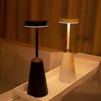Slim Rechargeable Table Lamp, 3-Color Touch-Dimmable LED Light - product view 1
