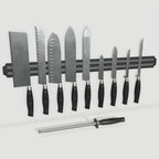 SacredHut | 50cm Kitchen Magnet Knife Holder/Knife Rack