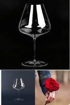 SacredHut | 6pcs 800ml Glass Goblet Wine Glasses